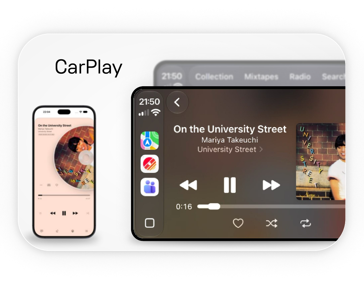CarPlay support
