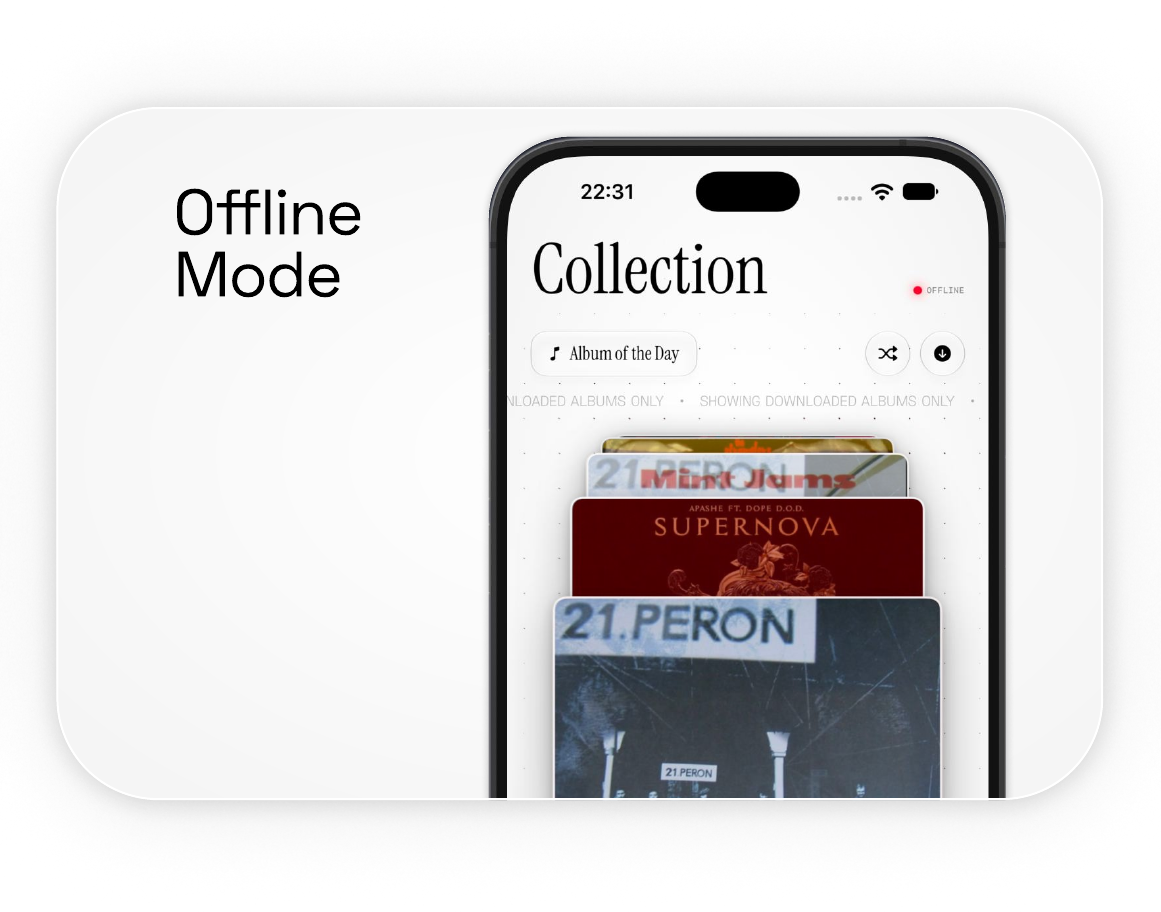 Offline mode