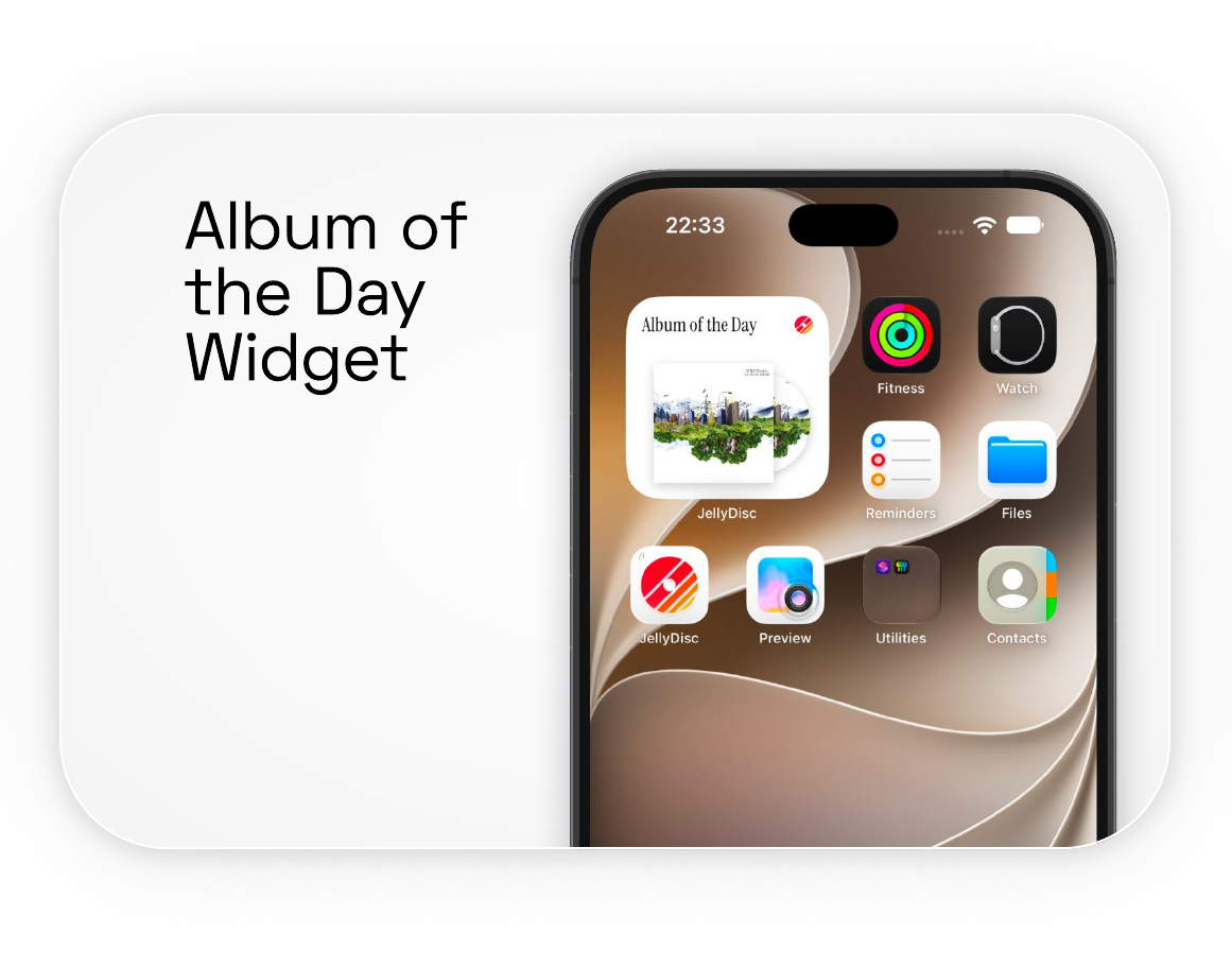 Album of the Day widget